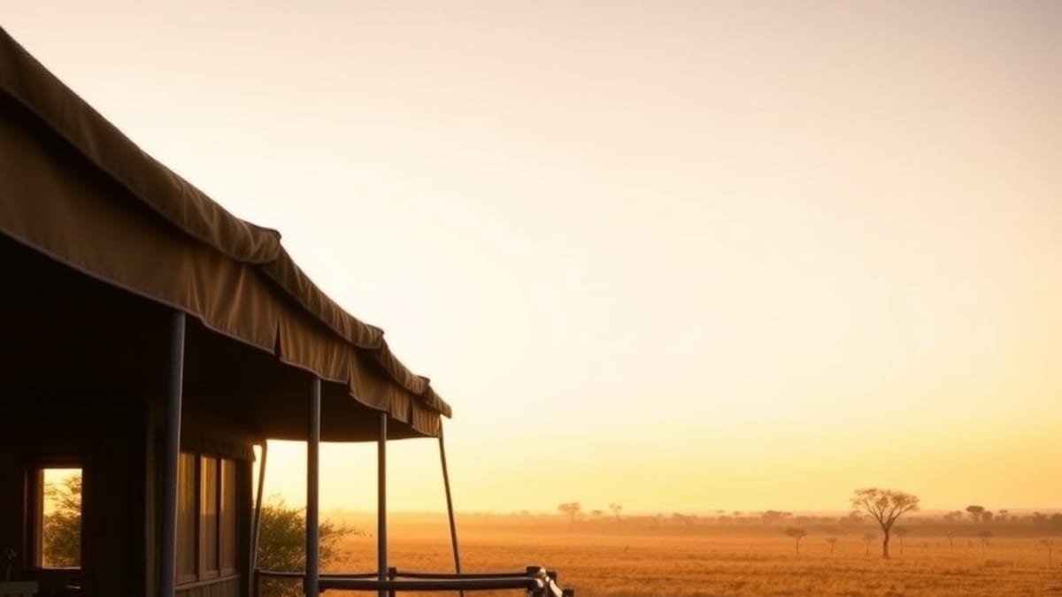 safari lodge on a budget