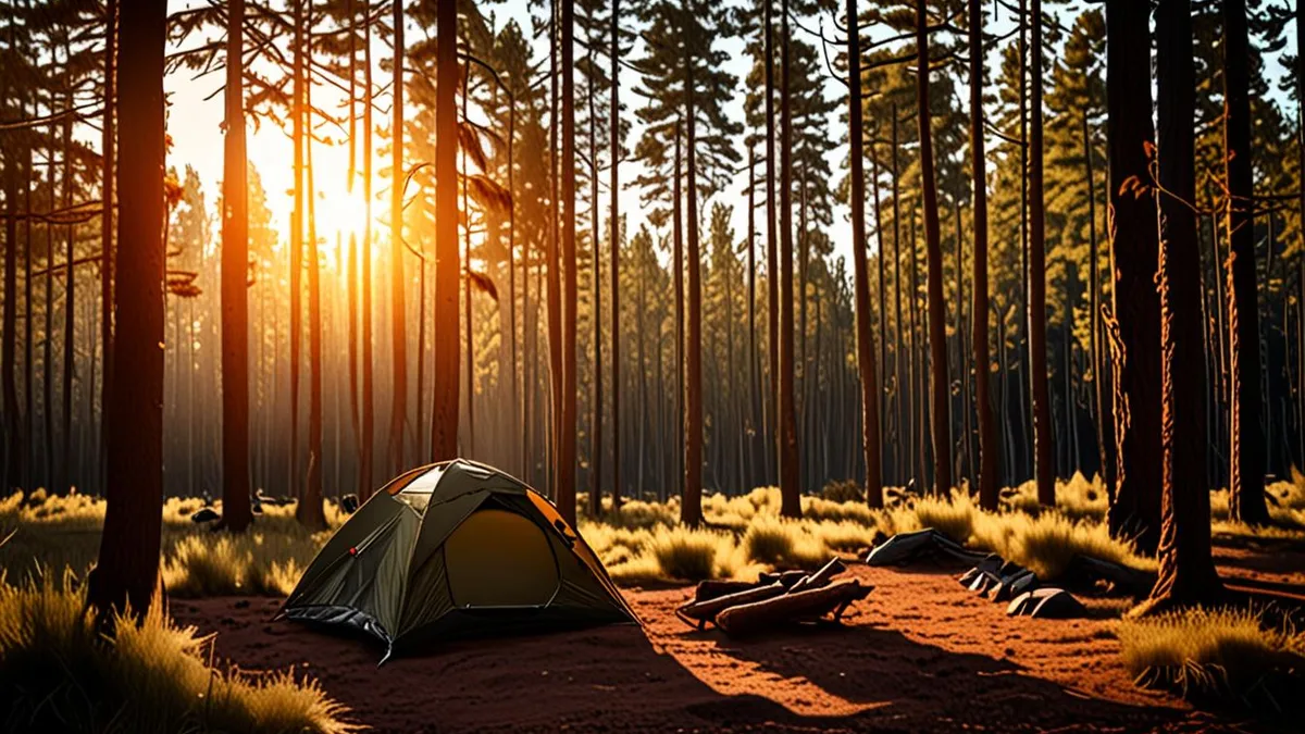 glamping vs. camping
