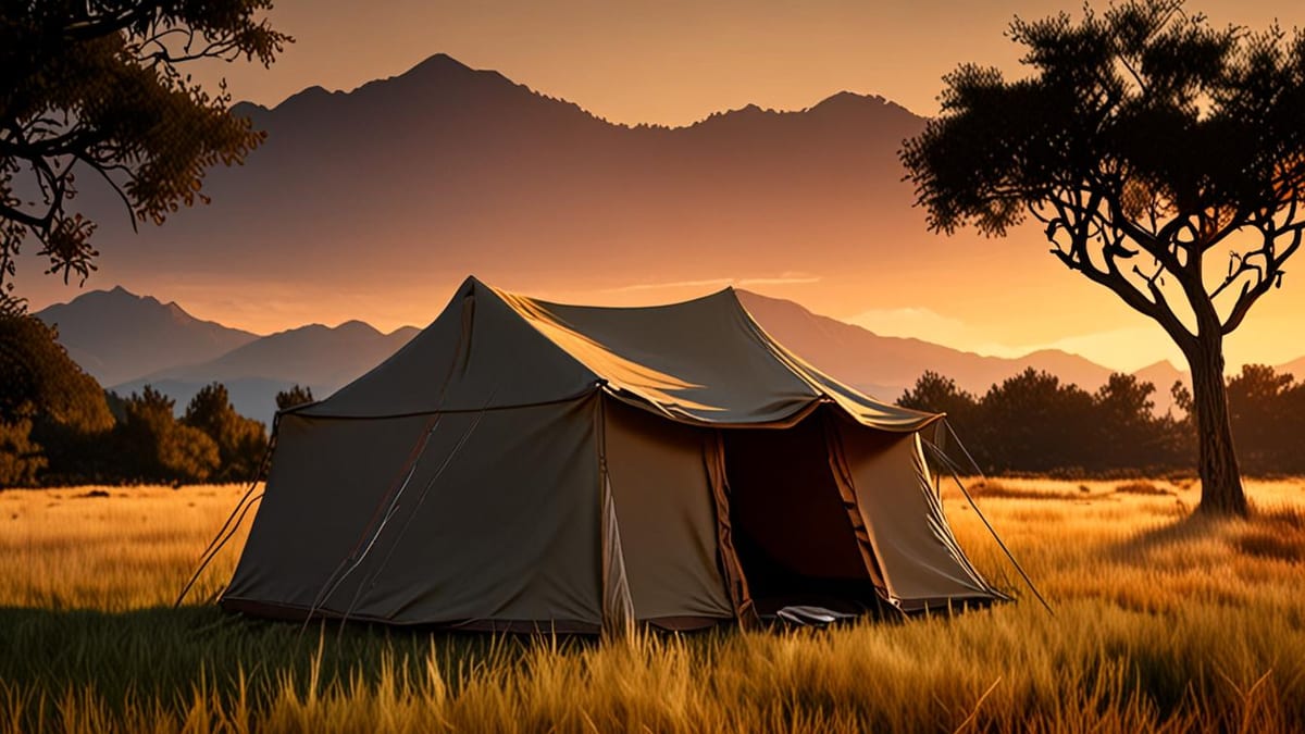 glamping vs. camping